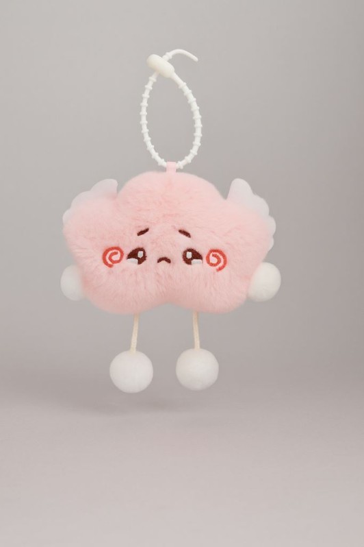 Плюшевый брелок "Sad little star", pink 