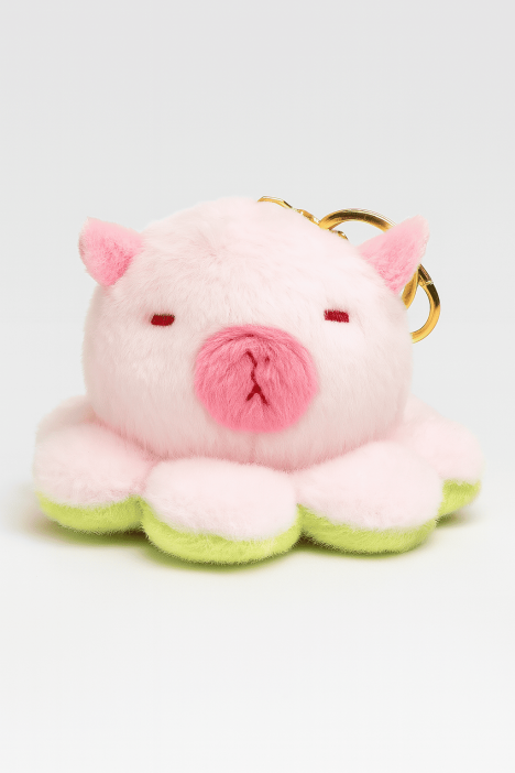 Плюшевый брелок &quot;Two faces&quot;, piggy-frog 