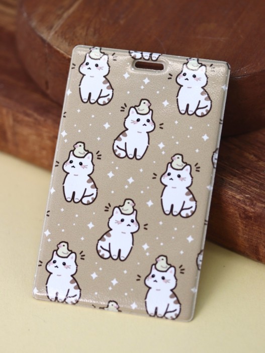 Держатель для карт Аниме «Many cat duck» (6,5 х 10,4 см) 