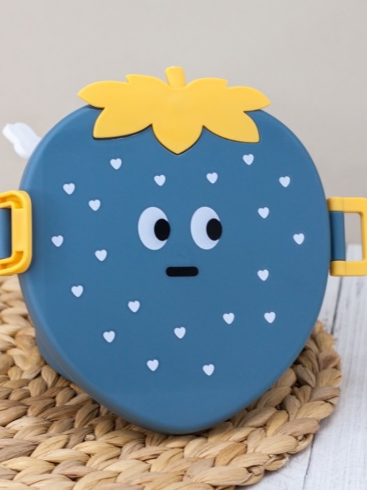 Ланчбокс &quot;Strawberry&quot;, blue (750 мл) 