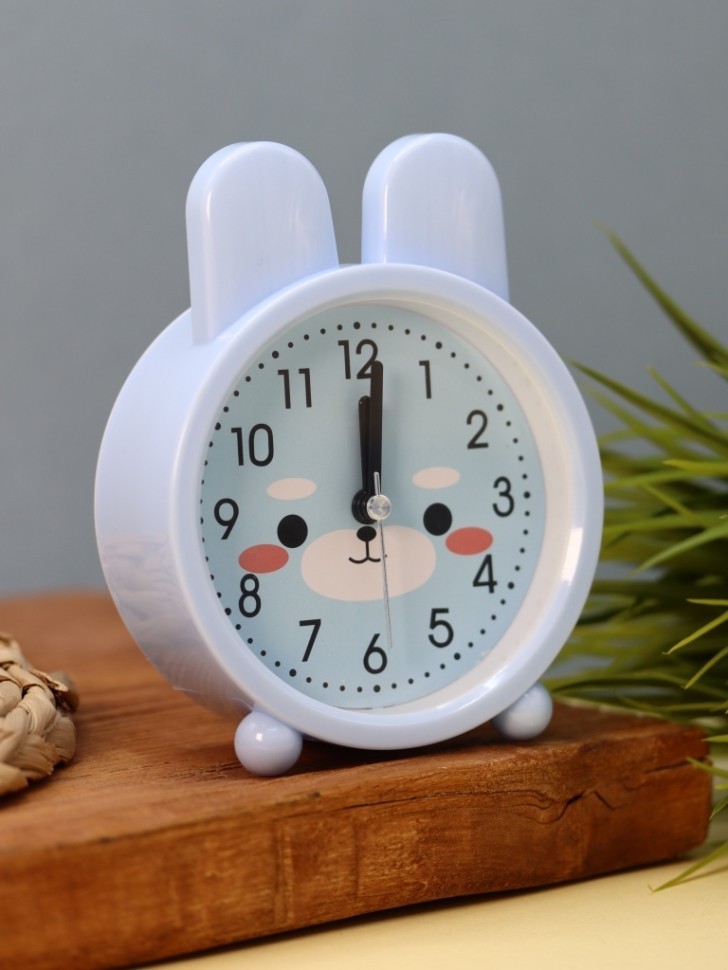 Часы-будильник "Bunny", blue