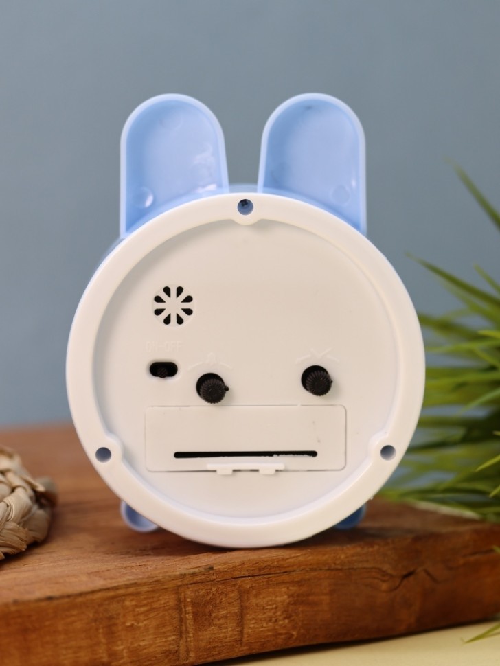Часы-будильник "Bunny", blue