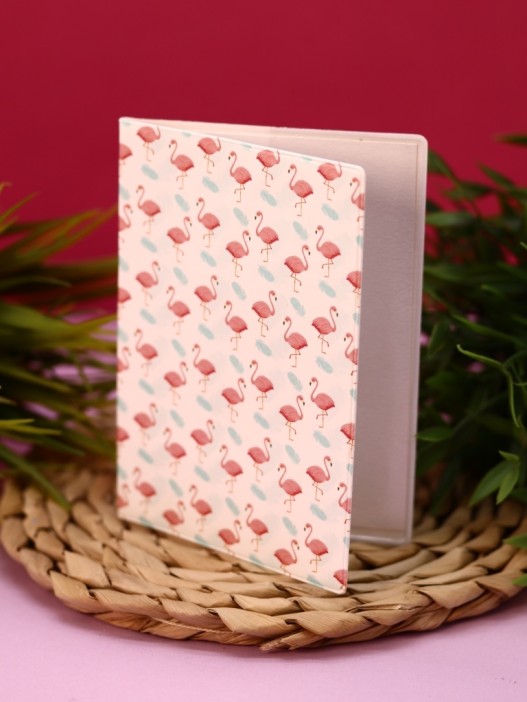 ОБЛОЖКА ДЛЯ ПАСПОРТА ФЛАМИНГО WHITE, плотность 600 мкм 