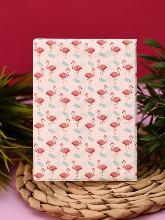 ОБЛОЖКА ДЛЯ ПАСПОРТА ФЛАМИНГО WHITE, плотность 600 мкм 