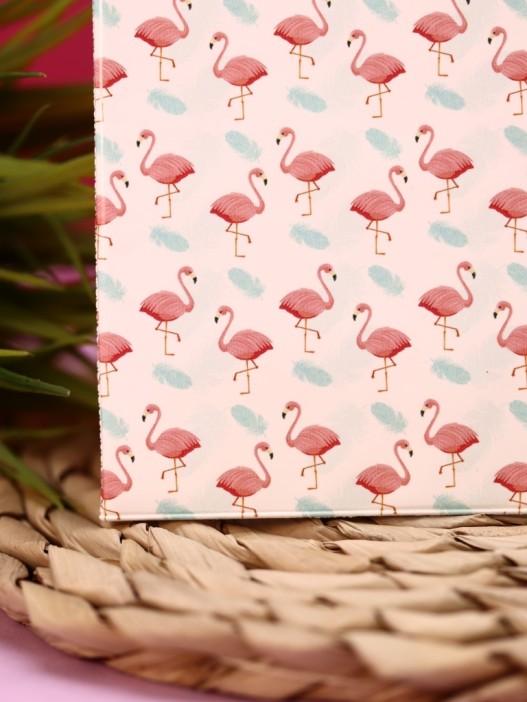 ОБЛОЖКА ДЛЯ ПАСПОРТА ФЛАМИНГО WHITE, плотность 600 мкм 