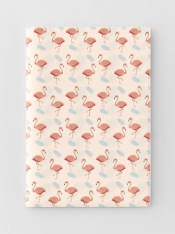 ОБЛОЖКА ДЛЯ ПАСПОРТА ФЛАМИНГО WHITE, плотность 600 мкм