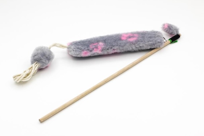 Игрушка для собак &quot;Шуршалка&quot;, 20см (ручка 85см) 