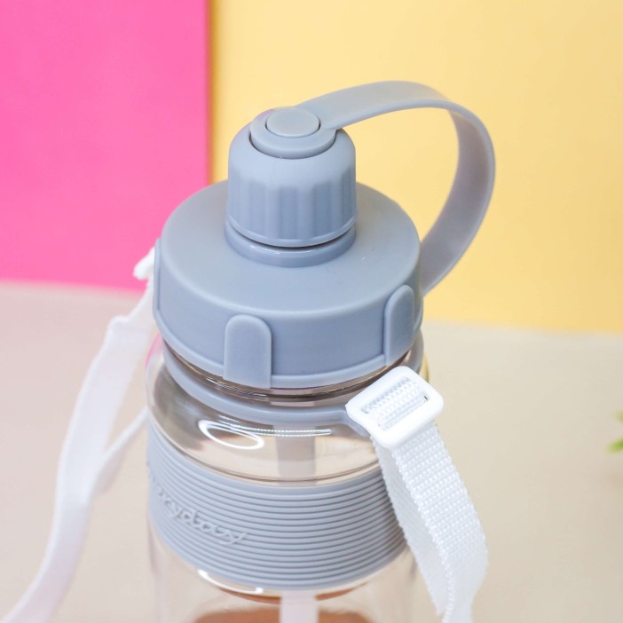 Бутылка спортивная "ENJOY EVERYDAY", gray 600 мл. 