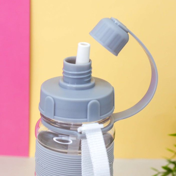 Бутылка спортивная "ENJOY EVERYDAY", gray 600 мл. 