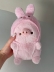 Мягкая игрушка "Свинья-маскарад", розовая, 30 см