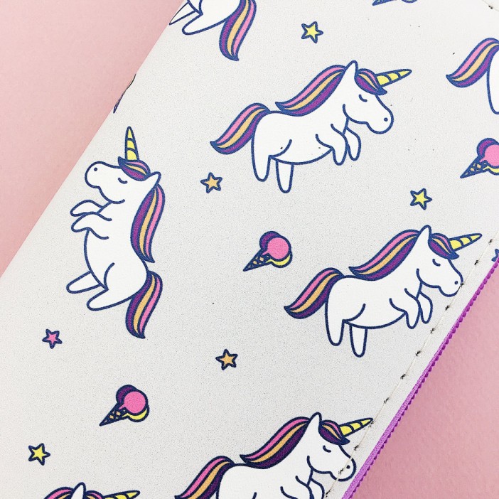 Кошелёк "Unicorn Ice Cream" purp 