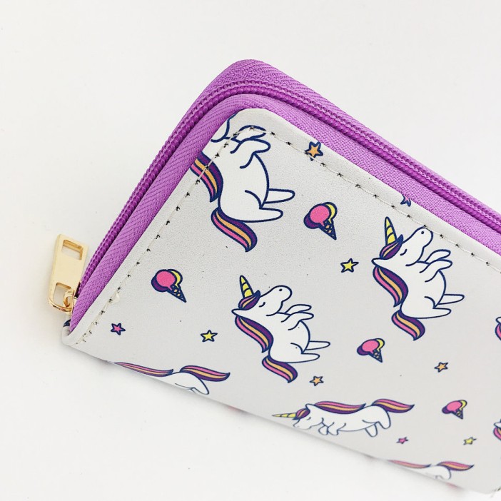 Кошелёк "Unicorn Ice Cream" purp 