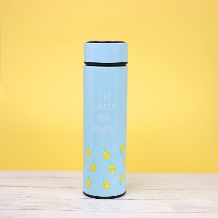 Термос  &quot;What a big fruits&quot;, blue (400ml) 