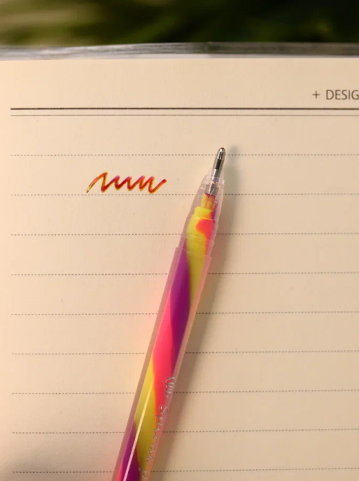 Набор флуоресцентных цветных ручек  (6 шт) &quot;Rainbow Spiral&quot;, mix 