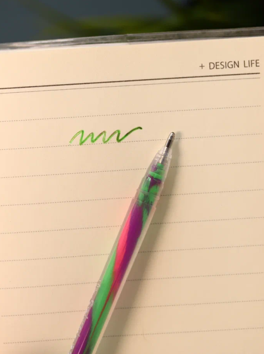 Набор флуоресцентных цветных ручек  (6 шт) &quot;Rainbow Spiral&quot;, mix 