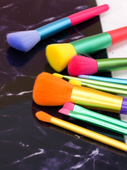 Набор кистей для макияжа &quot;Contrast&quot;, 10 кистей, rainbow 