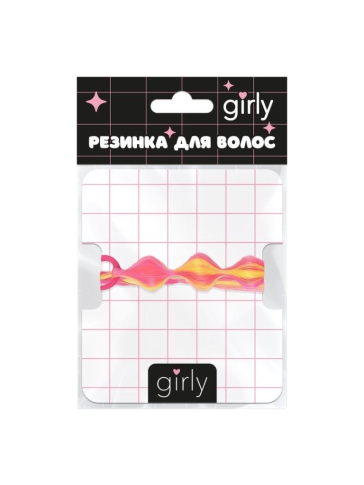 Резинка для волос "Прическа", микс (40 см)