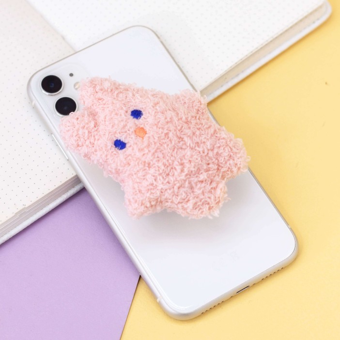 Попсокет "Plush bunny", pink 