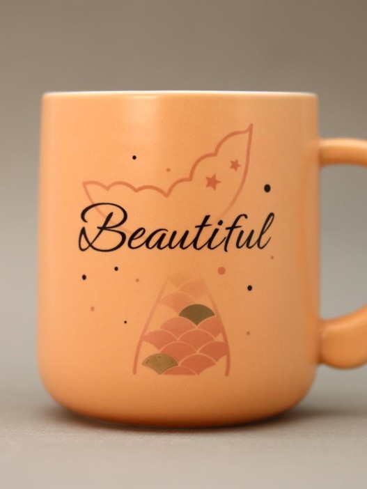 Кружка &quot;The mermaid&#039;s tail&quot;, orange 