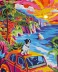 Картина по номерам 40*50 "Яркий день" (24 цвета)