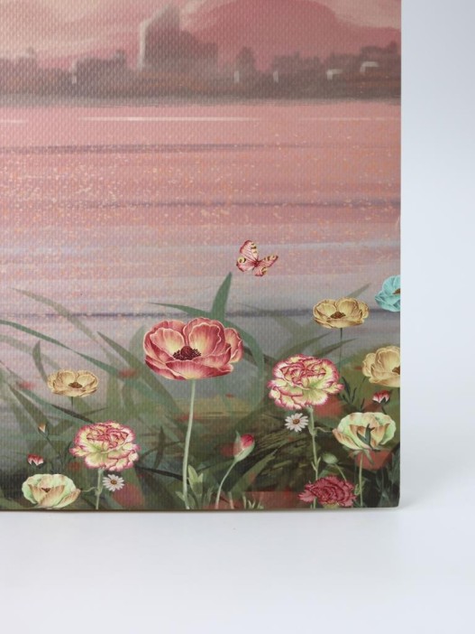 Скетчбук (B5) "Beautiful scenery", pink (18*25) 30 л. 130 г/м 