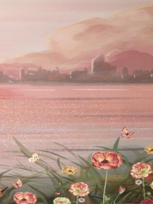 Скетчбук (B5) "Beautiful scenery", pink (18*25) 30 л. 130 г/м 