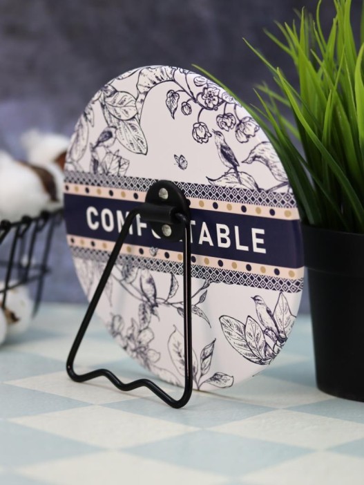 Зеркало настольное &quot;Comfortable&quot;, чёрное (15,5*16 см) 