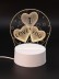Ночник iLikeGift "Я люблю тебя" светодиодный, USB (9х18 см)