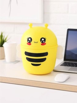 Мусорное ведро настольное "BZZ", yellow