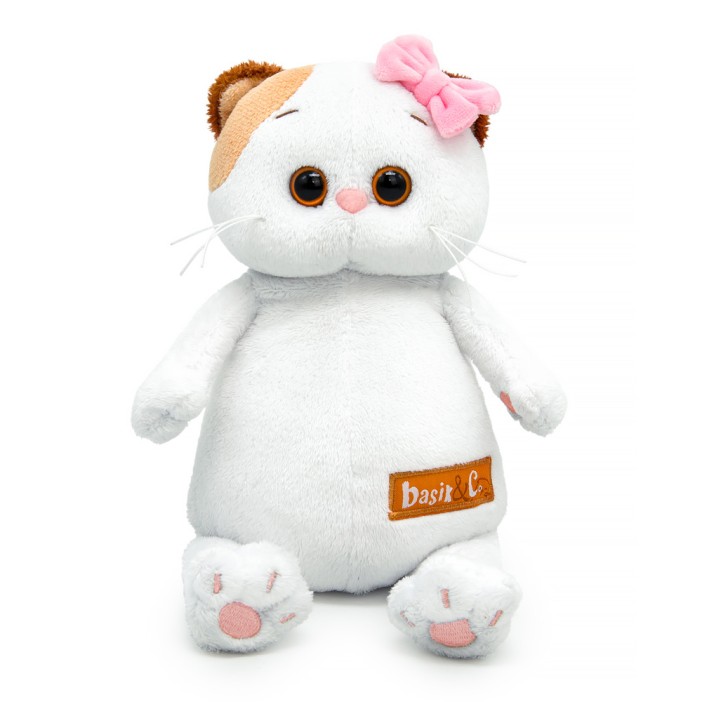 Мягкая игрушка "Кошечка Ли-Ли с бантиком Мультсериал" (18 см) 