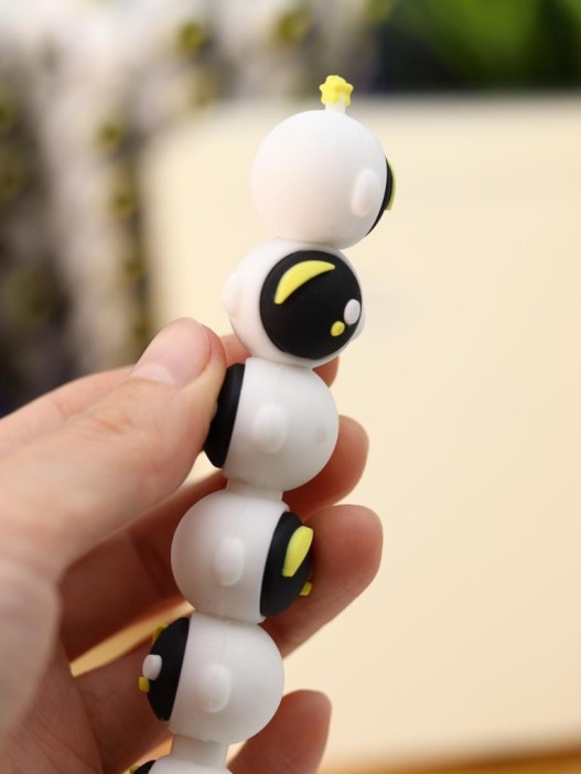 Ручка гелевая  &quot;Star astronaut&quot;, yellow, шоу-бокс 36 шт. 