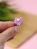 Кольцо акриловое GIRLY &quot;Purple flower&quot;, purple (d=1,7 см) 