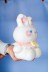Копилка «Happy bunny», white (21 см), пластик 
