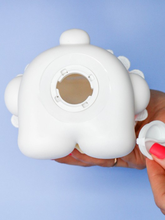 Копилка «Happy bunny», white (21 см), пластик 