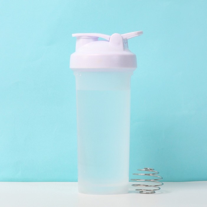 Спортивный шейкер &quot;Beautiful life&quot;, white (600 ml) 