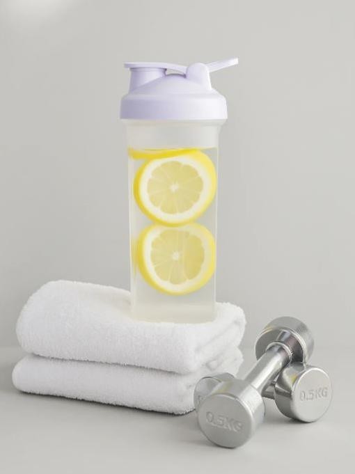 Спортивный шейкер &quot;Beautiful life&quot;, white (600 ml) 