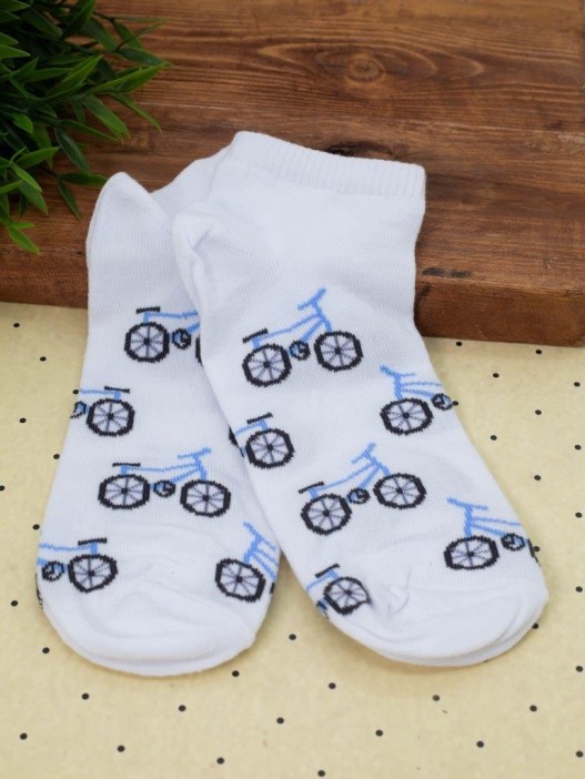 Носки женские "Bike", белый, р. 35-40 
