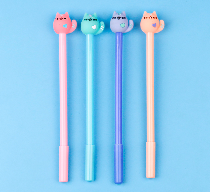 Ручка &quot;Cute cat&quot;, mix 