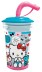 Стакан с трубочкой "Хэллоу Китти", дизайн 2 (420мл) 