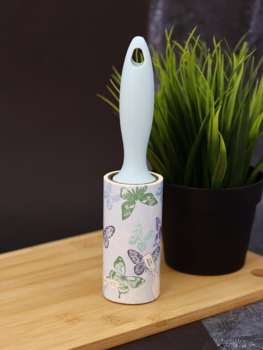 Ролик для чистки одежды &quot;Blue butterflies&quot;, 10 см*60 листов 