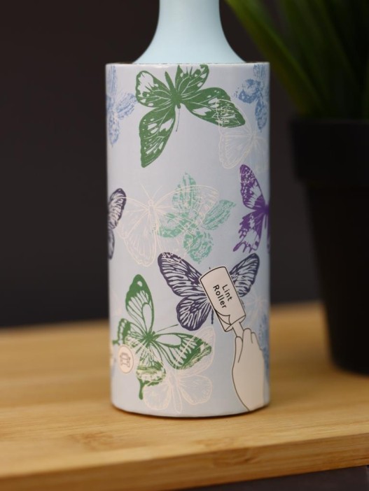 Ролик для чистки одежды &quot;Blue butterflies&quot;, 10 см*60 листов 