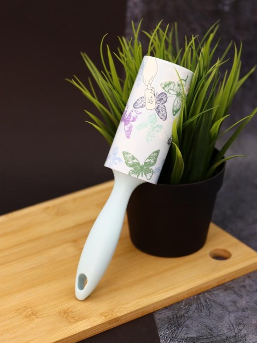 Ролик для чистки одежды &quot;Blue butterflies&quot;, 10 см*60 листов 