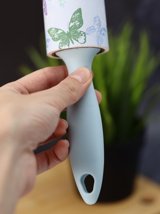 Ролик для чистки одежды &quot;Blue butterflies&quot;, 10 см*60 листов 