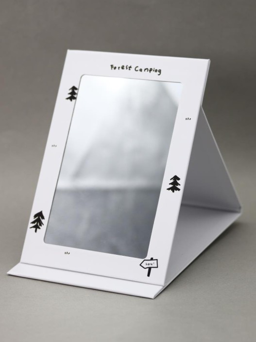 Зеркало &quot;Forest camping&quot;, white 
