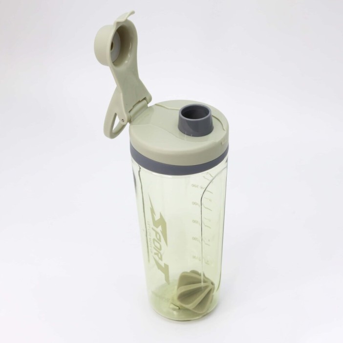 Спортивная бутылка "Let life move up", green (900ml) 