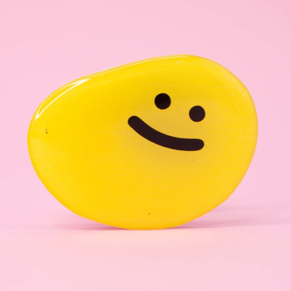 Попсокет "Smile", yellow