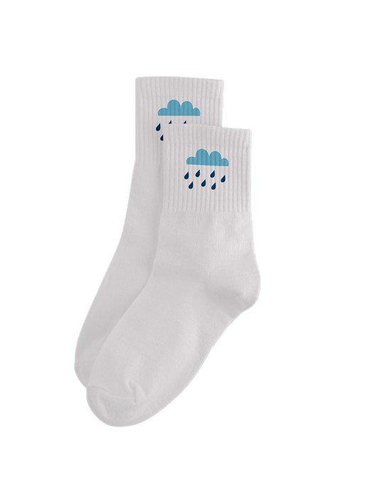 Носки женские &quot;Summer rain&quot;, р. 35-40, белый 