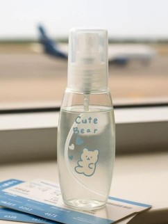 Дорожная бутылочка "Bear cute", blue (85 ml)