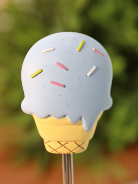 Крючок на липучке «Ice cream», blue 