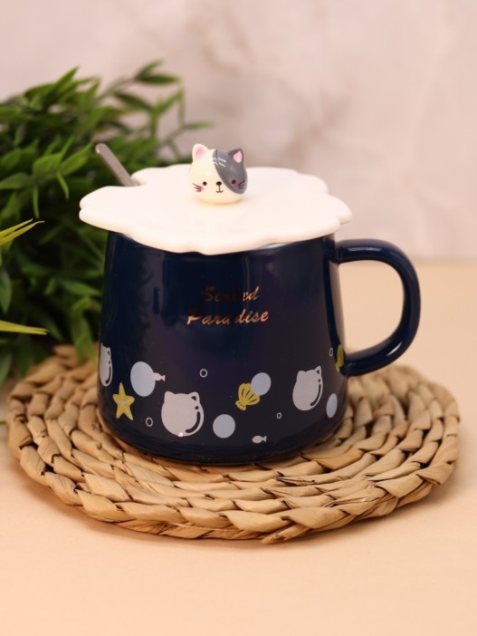 Кружка "Dream animal sea", blue (480 мл) 